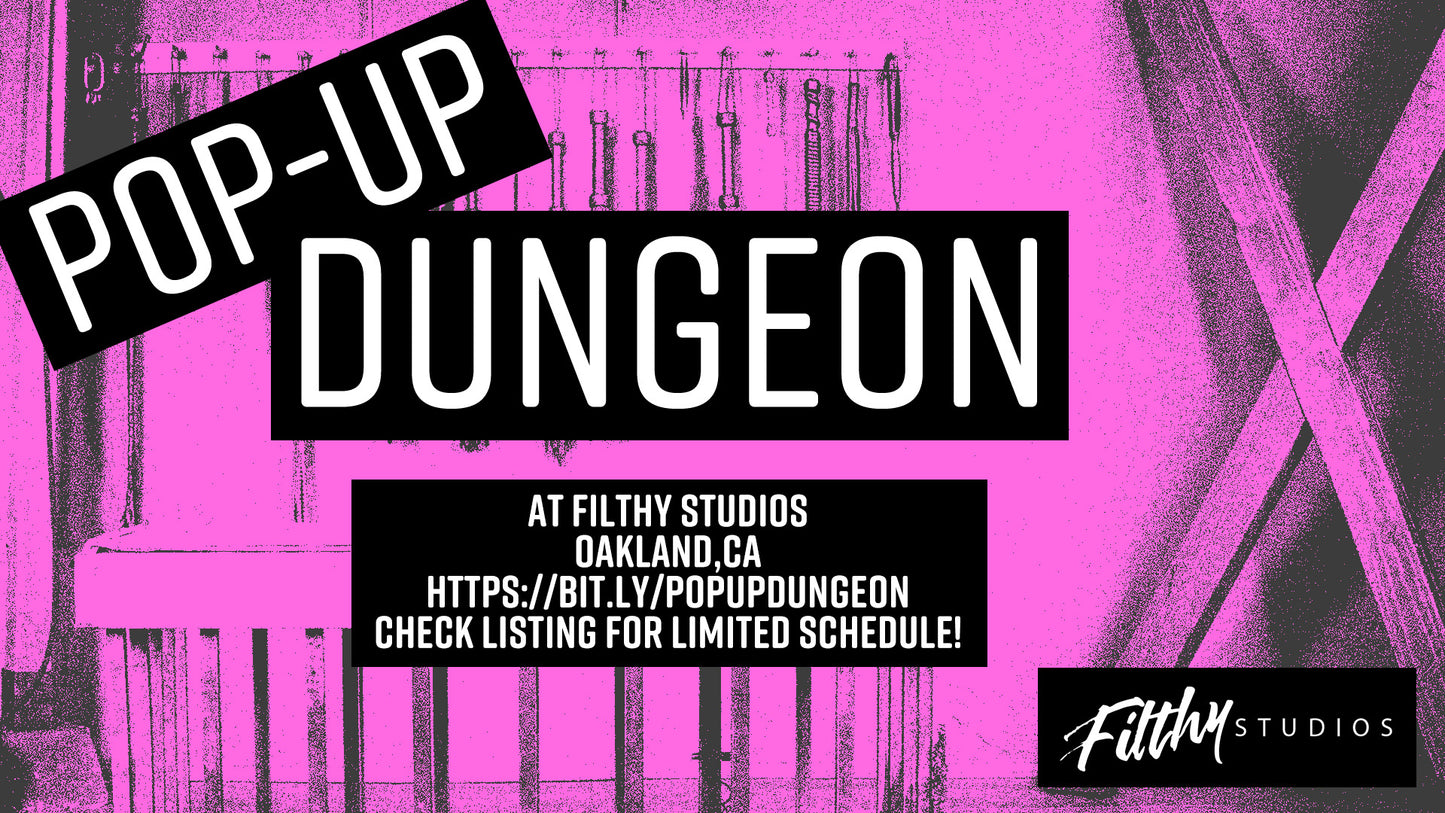 POP-UP DUNGEON RENTALS – LIMITED TIME ONLY