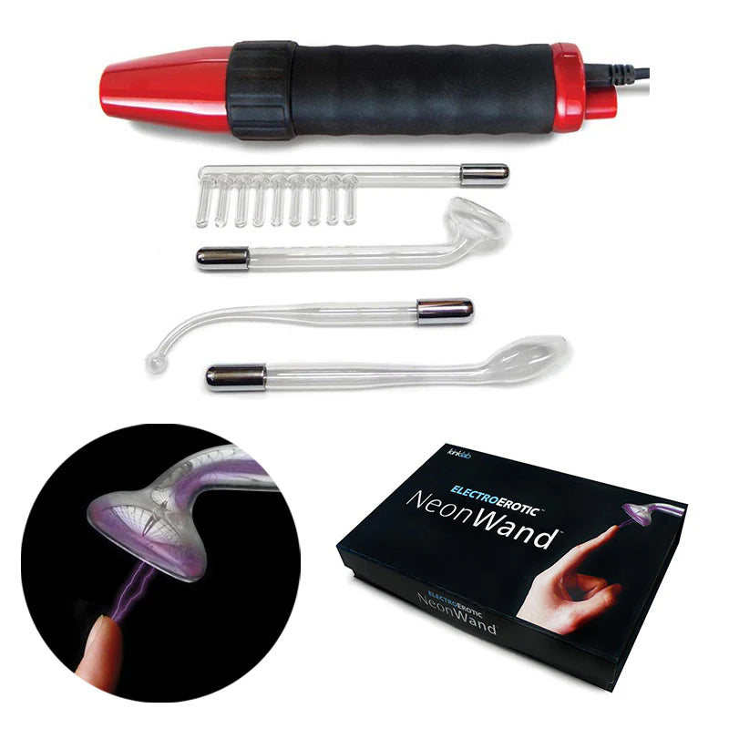 Kink Lab Neon Wand Red Handle/Purple Electrode