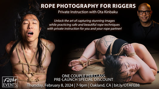Rope Photography for Riggers with Ota Kinbaku