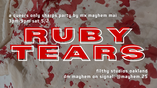 PRIVATE EVENT: Ruby Tears