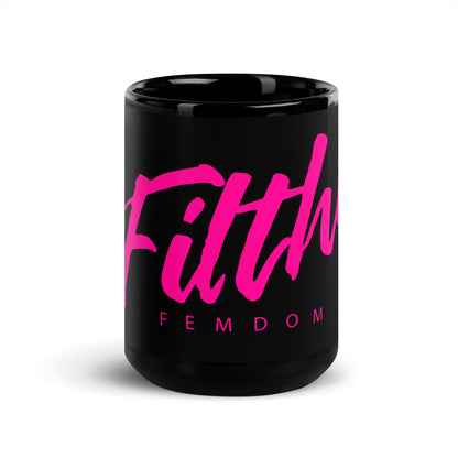 Black Glossy Mug