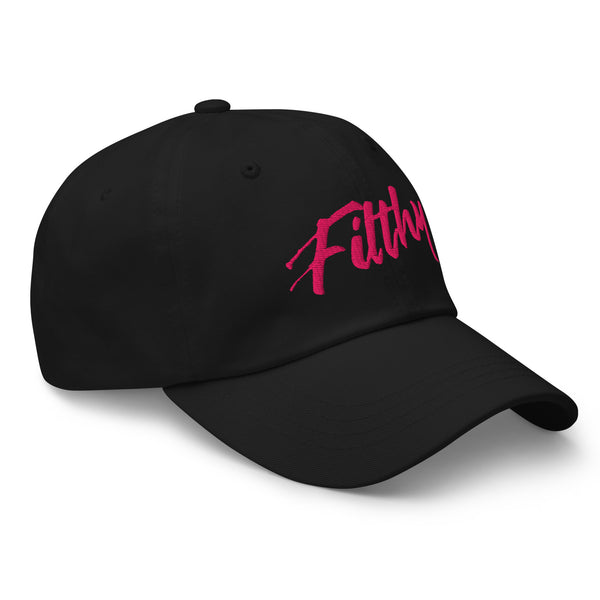Pink Logo Dad Hat – Filthy Studios