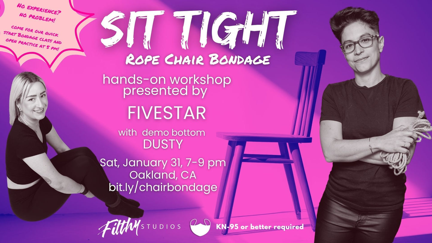 Sit Tight: A Hands-On Rope Chair Bondage Workshop