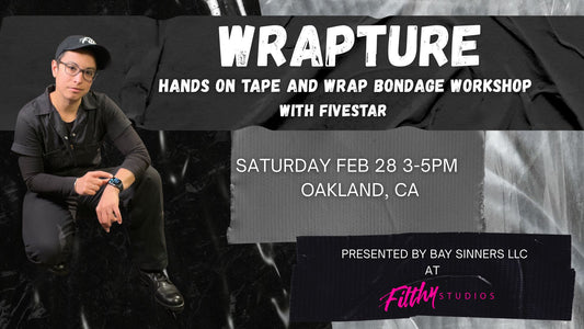 Wrapture: Tape and Wrap Bondage w/ Fivestar